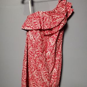Lilly Pulitzer one shoulder dress